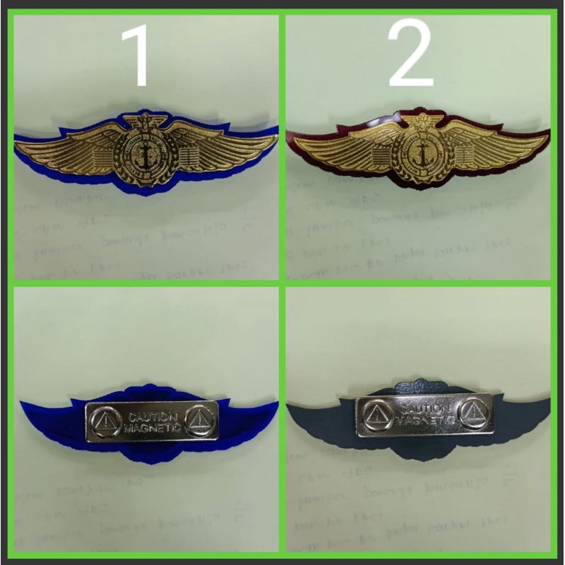 WINGS STIP /WINGS PELAYARAN/ PIN STIP/BROS STIP/ BROS PELAYARAN/STIP