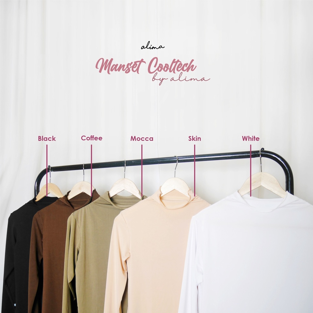 Inner Lengan Panjang Daleman Baju Polos Cooltech By Alima Indonesia