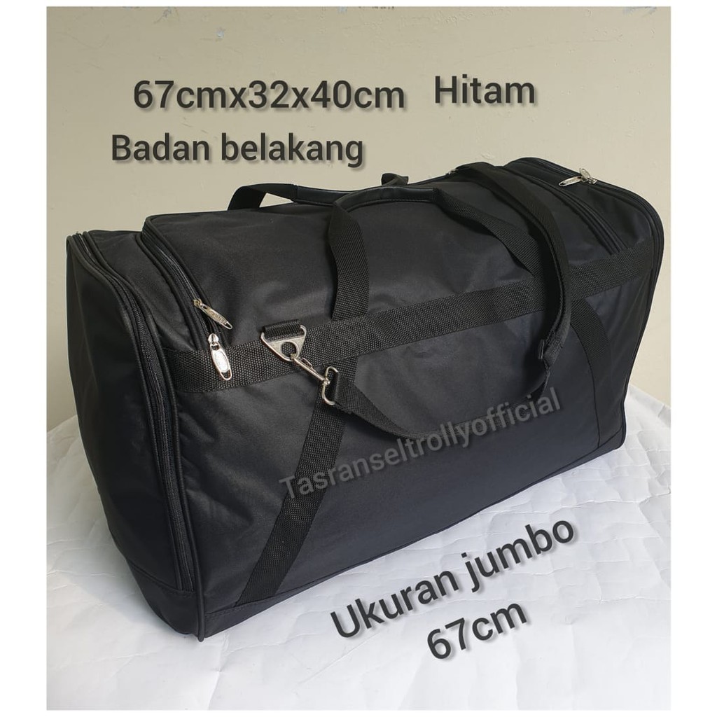 Tas Pakaian Travel Bag Polo Interclub 67cmx32x40cm ukuran Jumbo100%original.