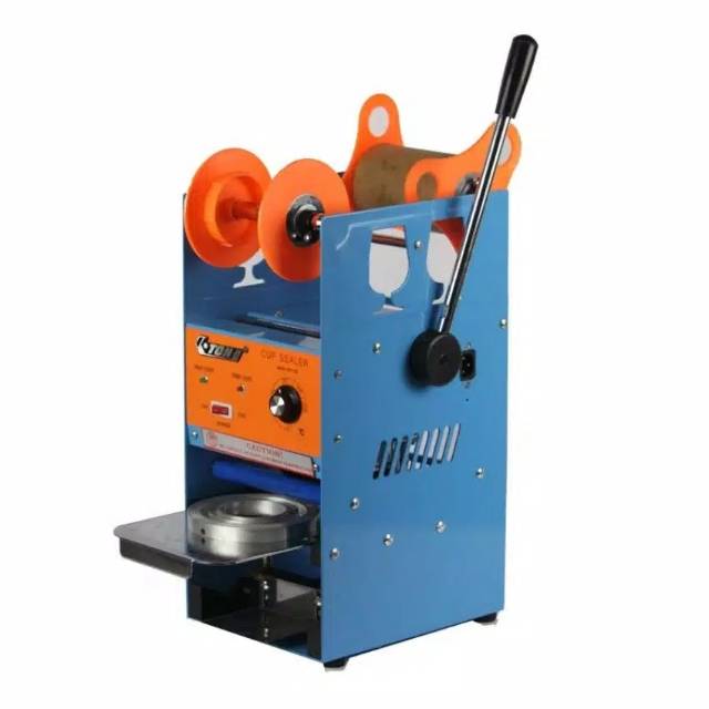 Cup sealer TON ET-D8 mesin press cup gelas plastik ready bisa cod