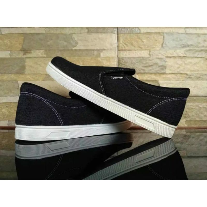 PROMO Sepatu Pria Slip On Sepatu Pria Tampa Tali Sepatu Santay NL_01