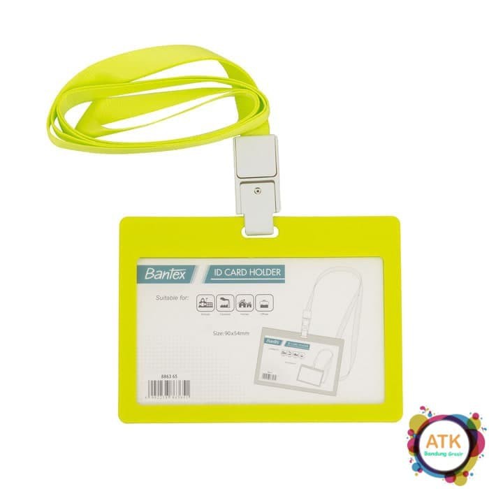 

BANTEX ID Card Holder Larnyard Landscape [8863-65] lime