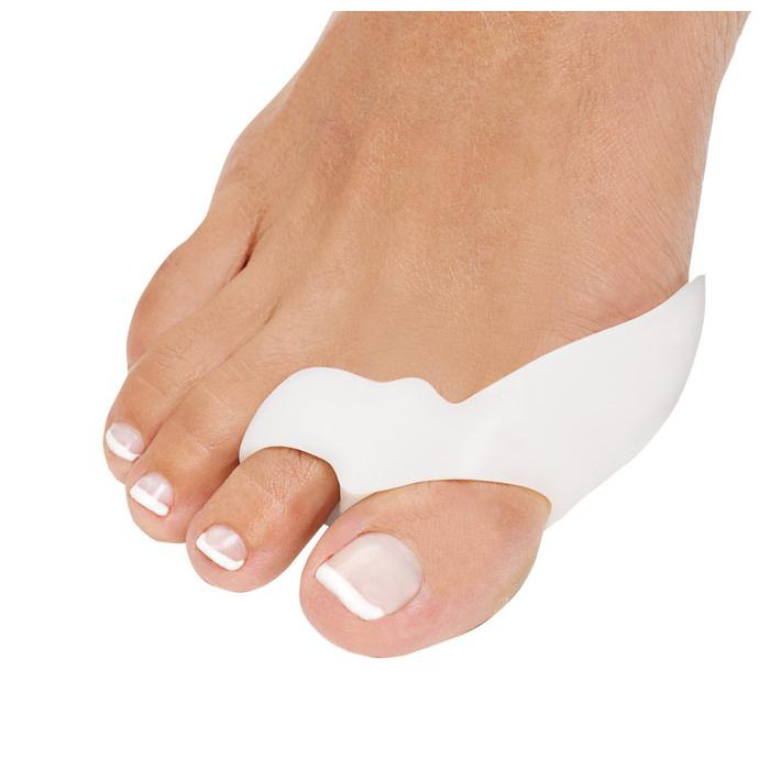 Pemisah Jempol Kaki Koreksi Bunion Toe Separator Gel Silikon Sepasang Terapi Jempol Kaki