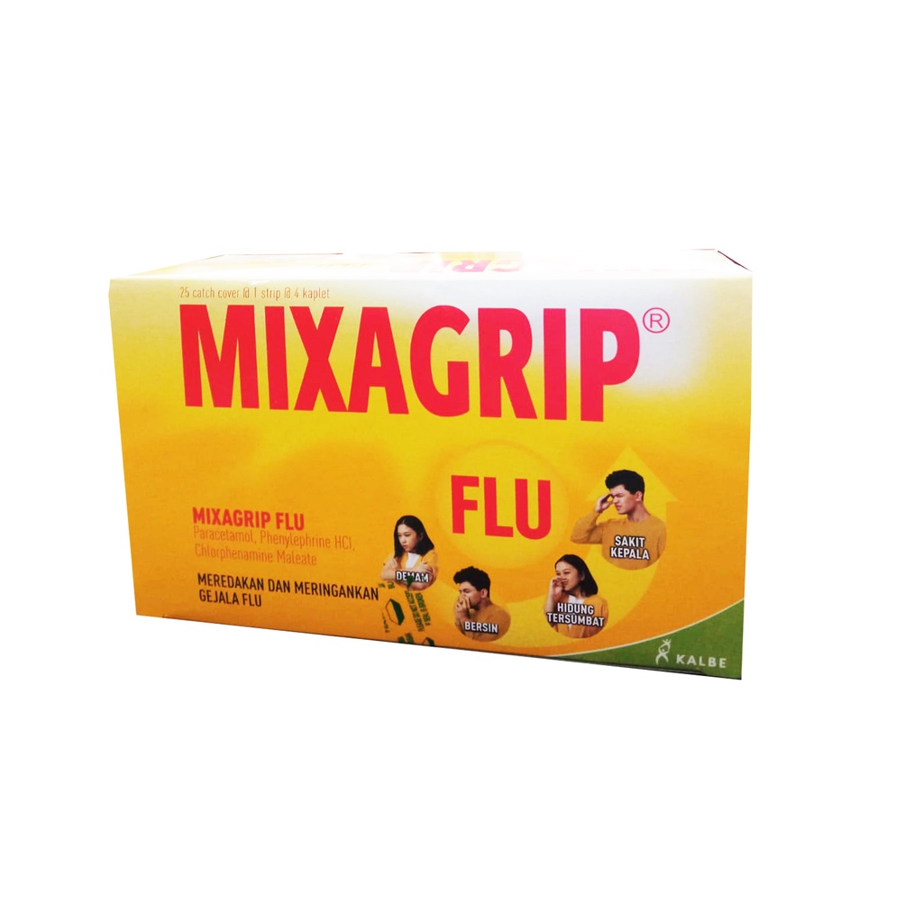 MIXAGRIP FLU DOS ISI 25 LEMBAR