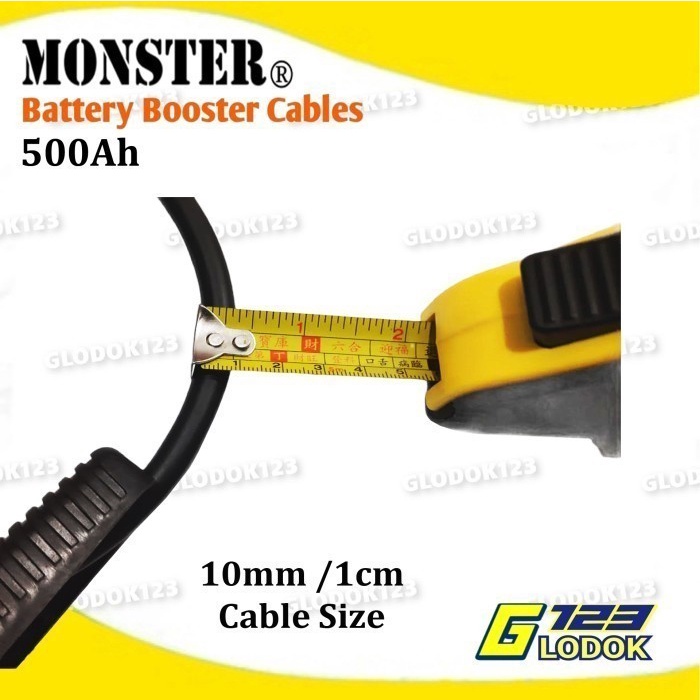 Kabel Jumper Aki Booster Cable Accu Jumper Starter Mobil Truk Tembaga