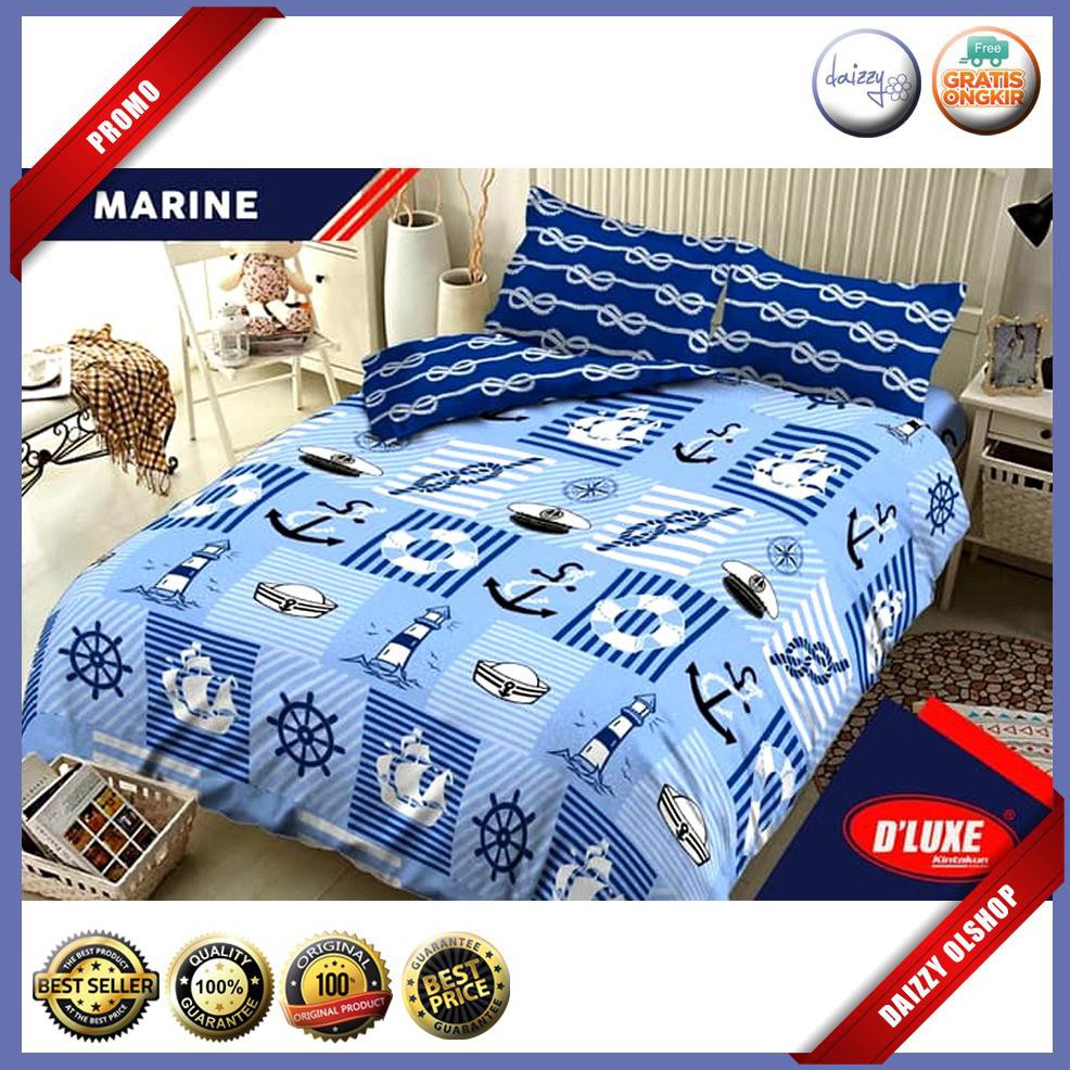 Sprei D'luxe Kintakun ukuran 180 x 200 - Marine BMSA339
