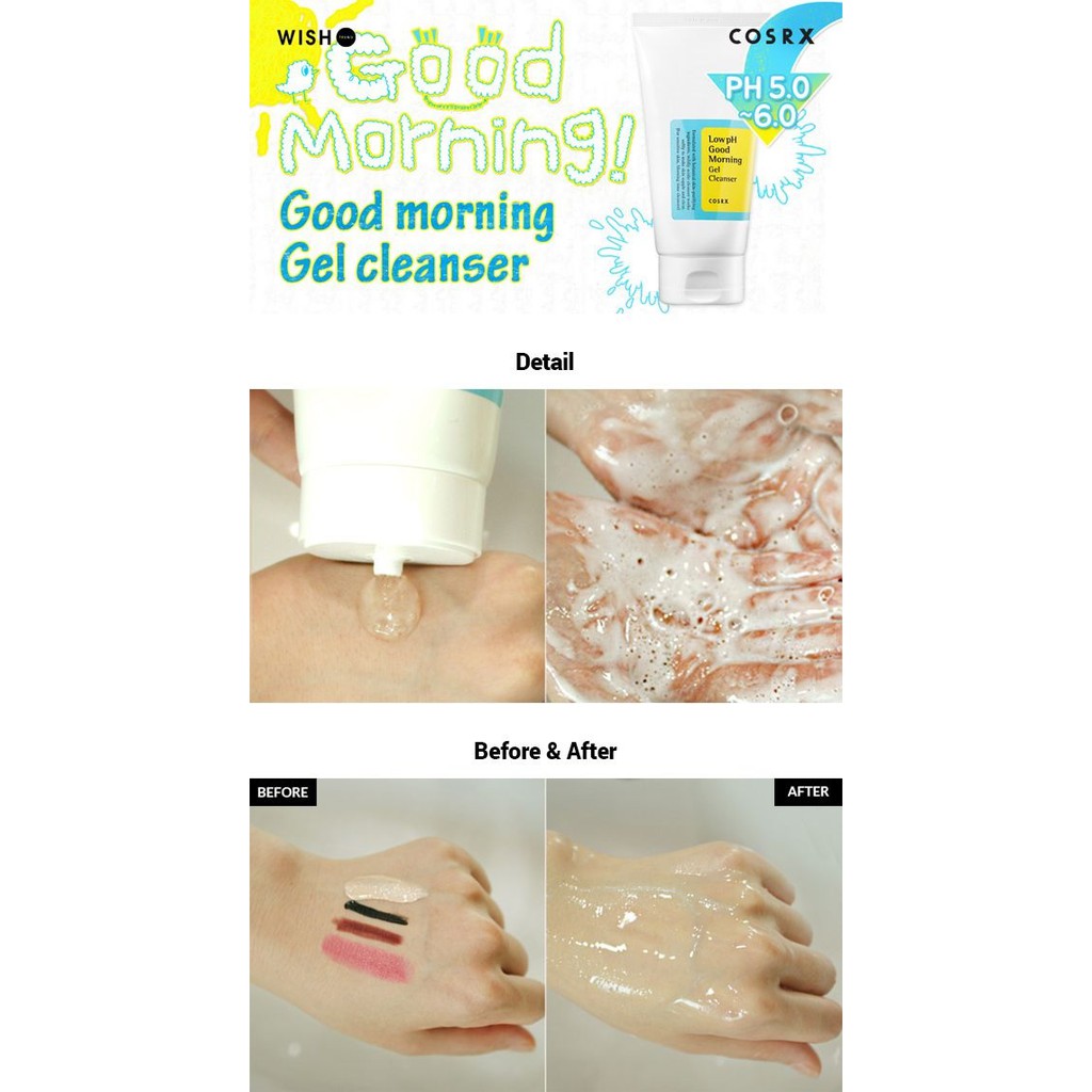 [BPOM] COSRX Low PH Good Morning Gel Cleanser