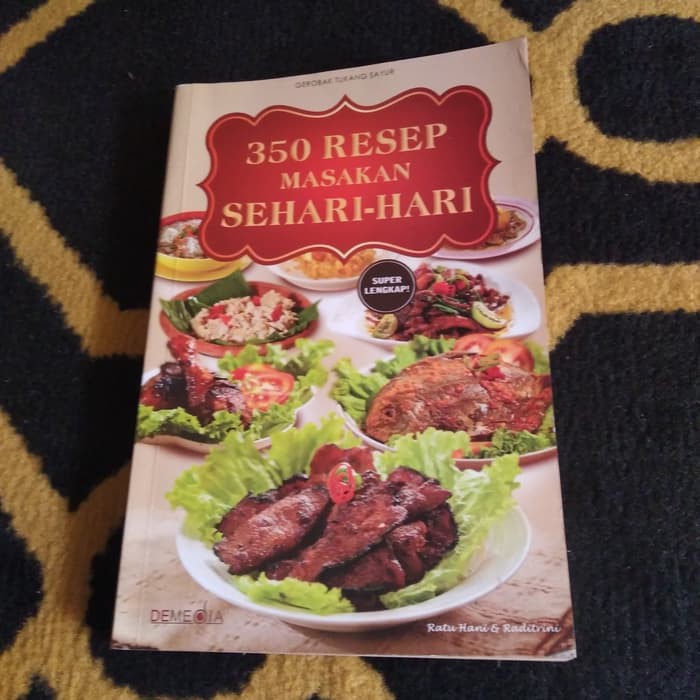 

New Arrival - Buku Ori 350 Resep Masakan Sehari - Hari.Ratu Hani & Raditrini.