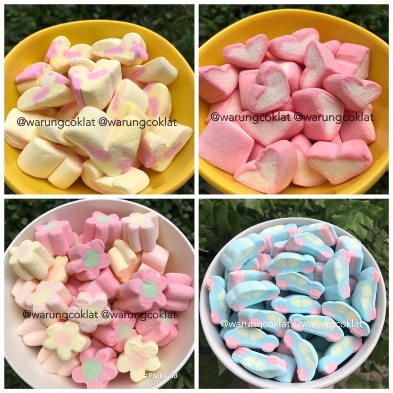 Jual Marshmallow Karakter Marshmallow Mini Tube Marsmallow Plain Mega
