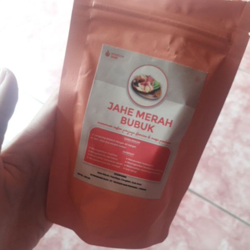 

serbuk jahe merah