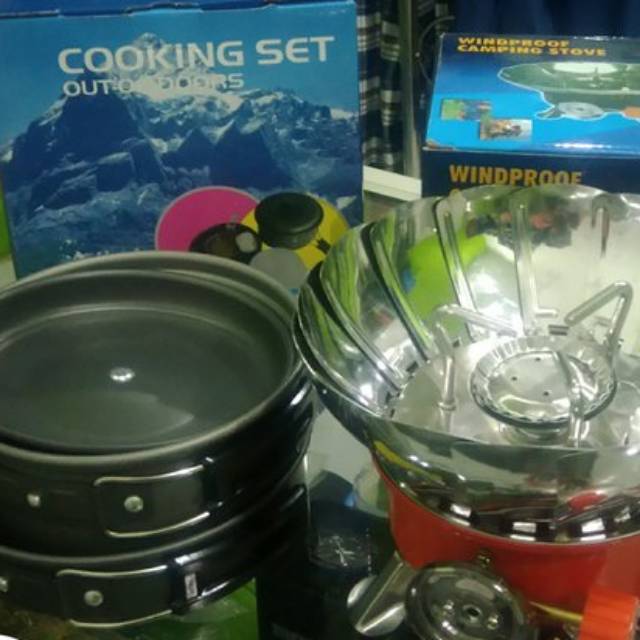 Cooking set camping