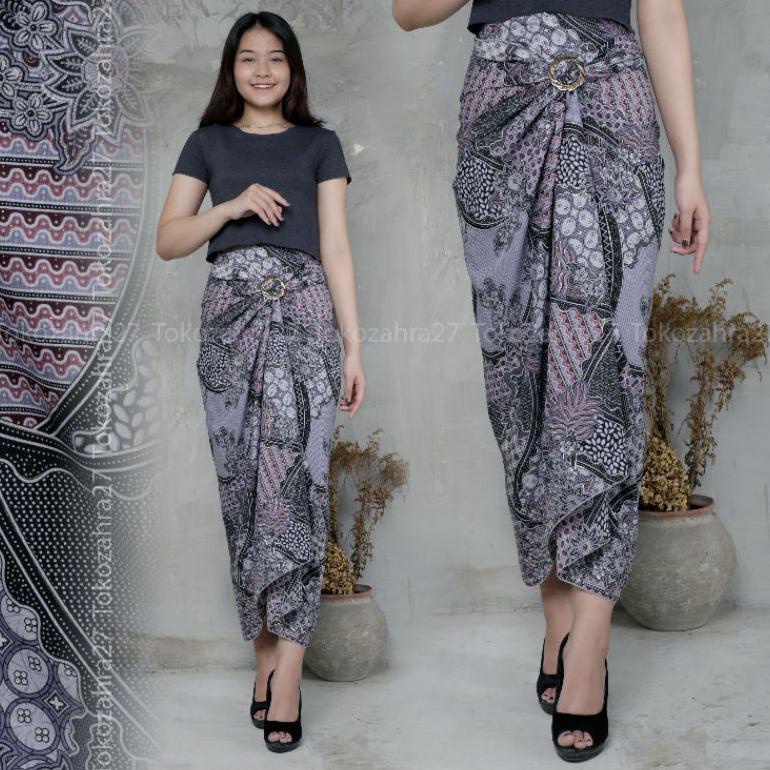 Rok Lilit Vol.1 Bawahan Batik Modern Rok Lilit Zahratul27 Murah..