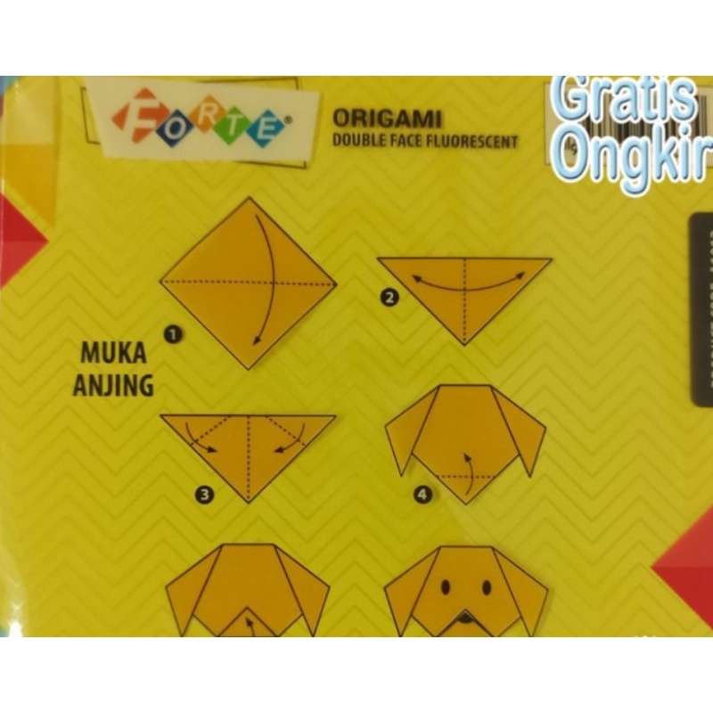 

Kertas Lipat / Origami Double Side Forte 12x12