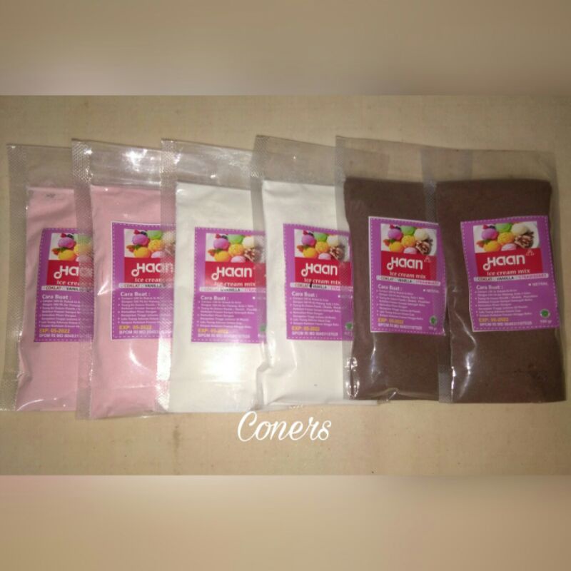 

Bubuk es krim haan dan pondan 100gr Bisa COD Gratis ongkir