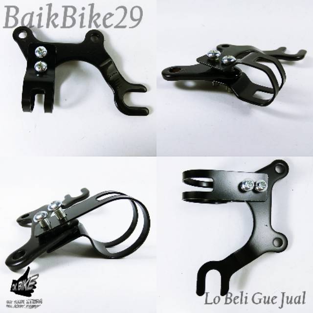 Adaptor Caliper Disc Brake Depan Rem Cakram Sepeda Jadul