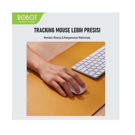 Mouse pad robot extended 70x30 cm double side PU water dust proof for office gaming rp06 rp-06 - Alas Mousepad mat 700x300 mm