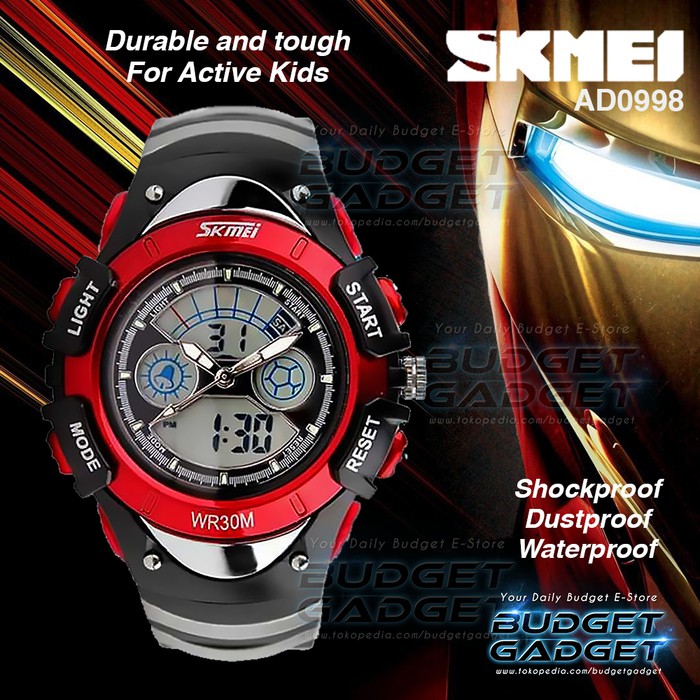 I61W4 *(Ready) Original Jam Tangan Anak Perempuan Wanita Water Resist Anti Air Renang   Jam Tangan