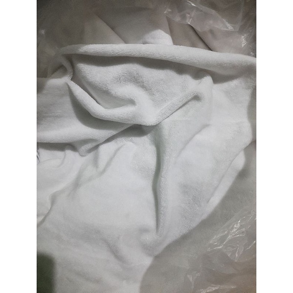 KAIN YELVO POLOS KAIN BONEKA KAIN BANTAL PUTIH