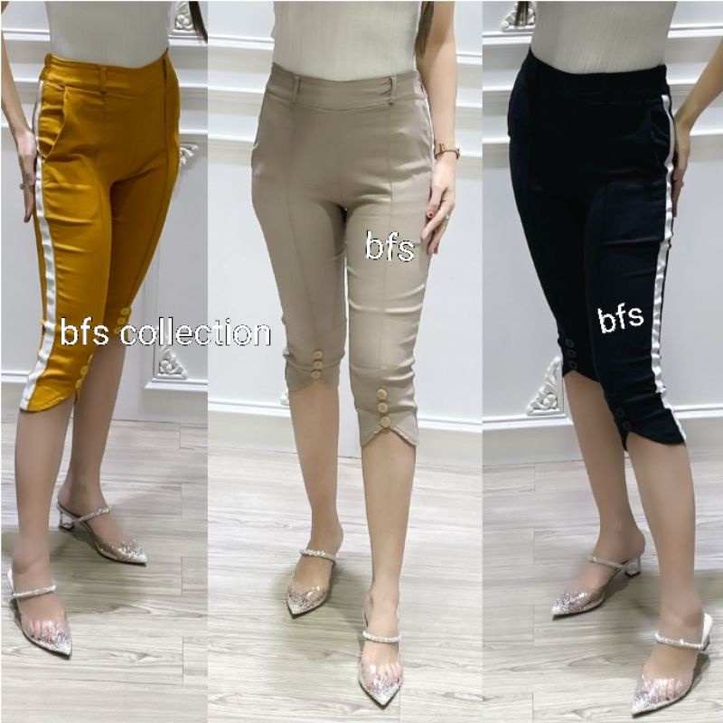 Celana Wanita 7/8 SoftJeans Impor 9130