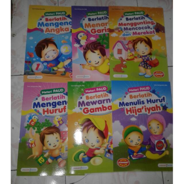 Paket materi PAUD sesuai standar PAUD lingkar media