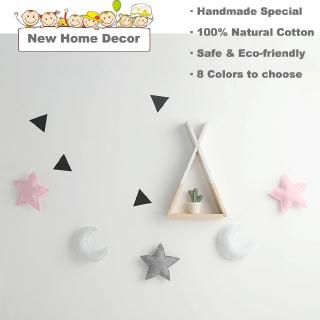Hiasan Gantung Bentuk Bintang Bulan Bahan Kain Felt Untuk Hiasan Gantung Bentuk Bintang Bulan Bahan Kain Felt Untuk
