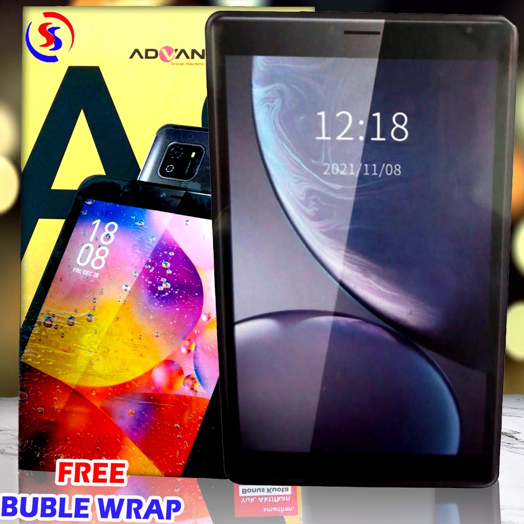 Advan Tab A8 3/32GB 2022 Garansi Resmi 12 Bulan Bonus Kuota 17 GB Per Bulan