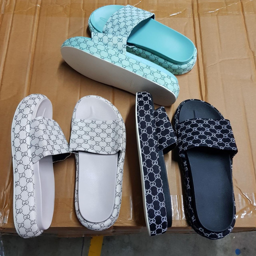 COD BAYAR DITEMPAT!!! 0147 Mesh Printing Slippers