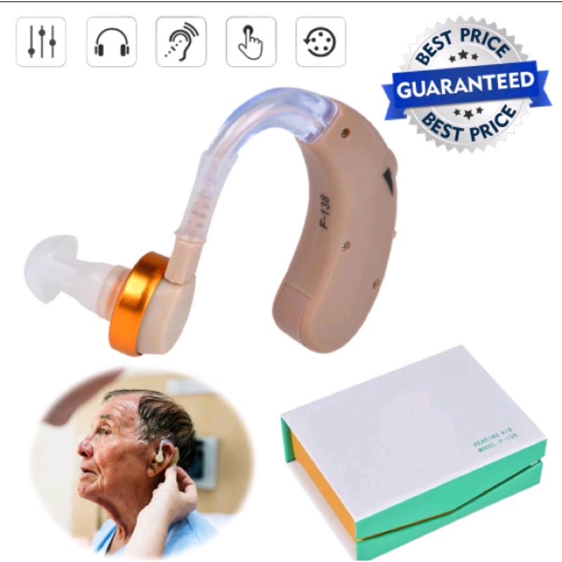 Jual (COD) Original Alat Bantu Dengar Orang Tua Hearing Aid Kids Kit ...