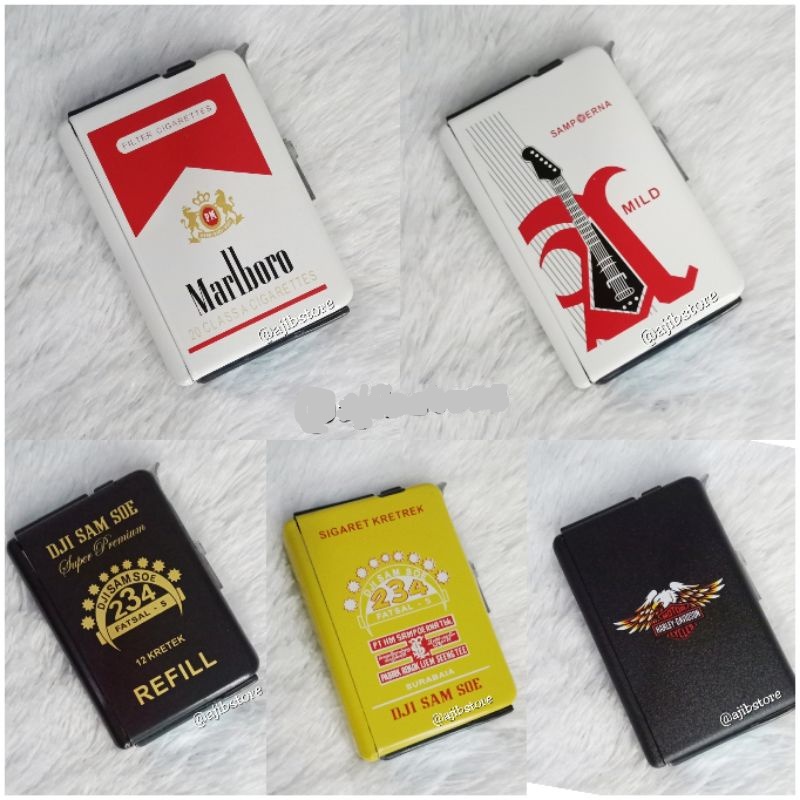 [DG]  TEMPAT PENYIMPANAN ROKOK/TEMPAT ROKOK PLUS KOREK ( BISA COD!!)