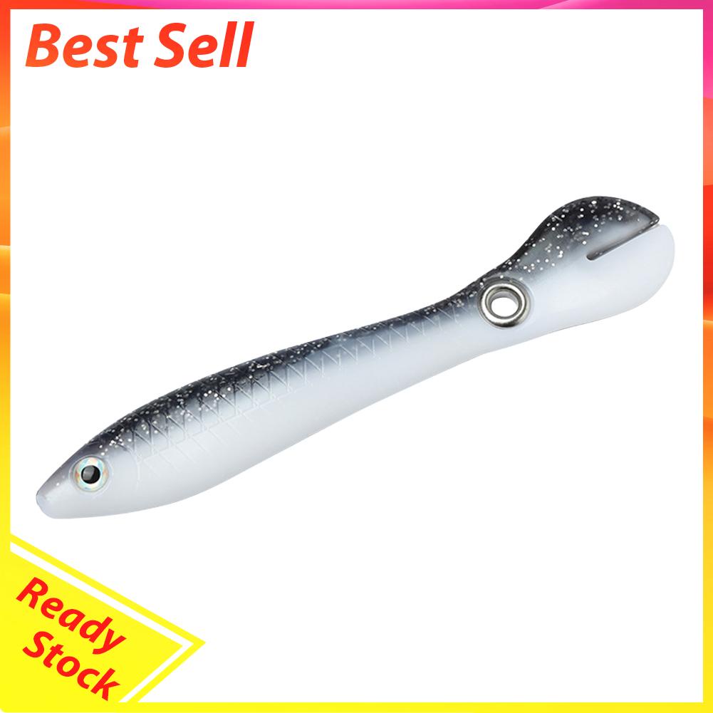 10cm / 6g Umpan Pancing Ikan Bionik Imitasi Bahan Plastik Lembut Wobbler