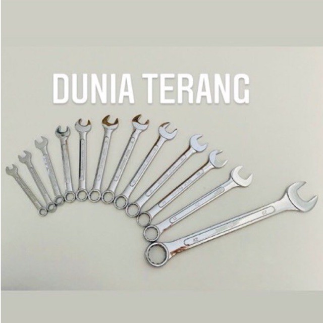 Kunci Ring Pas 18 mm - Kunci Kombinasi 18mm - Combination Spanner