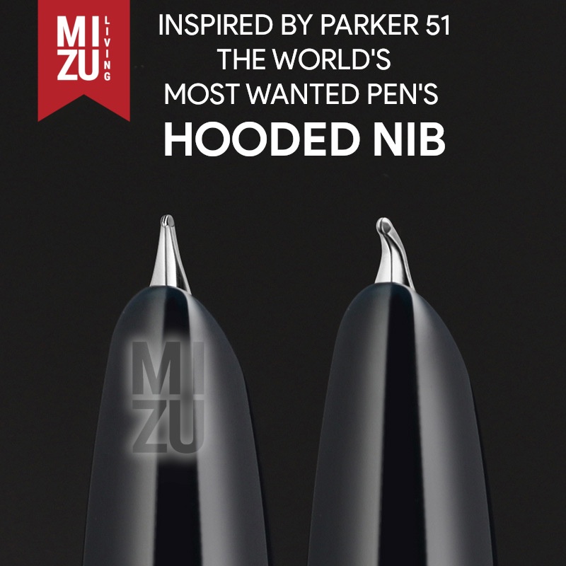 JINHAO 85 86 Inspired By Parker 51 Fountain Pen Hooded Nib Retro