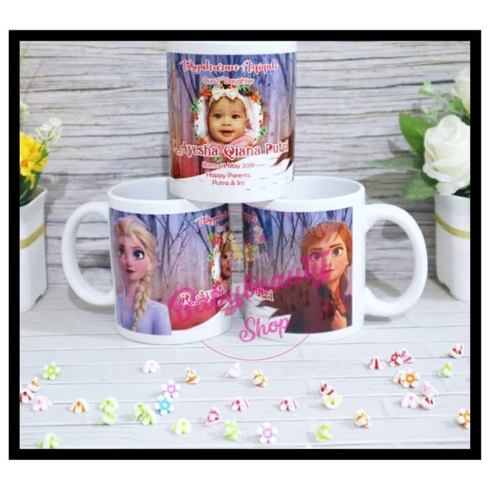 Souvenir mug cetak mug mug printing souvenir aqiqah
