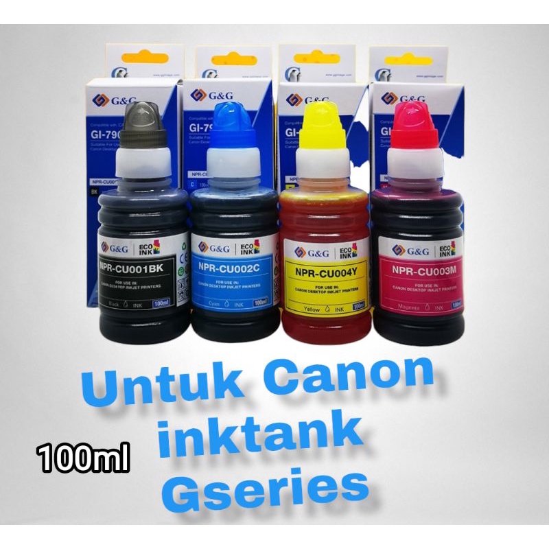 Canon inktank Gseries Compatible untuk G1000, G2000, G3000, G4000