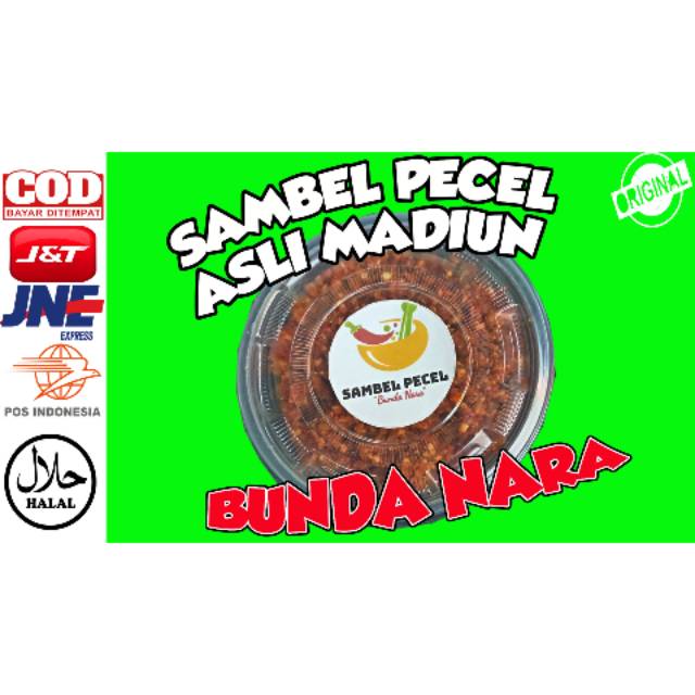 

Sambel Pecel asli madiun lezat enak kemasan 100gr