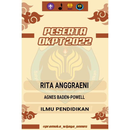 

cetak name tag murah ukuran B2