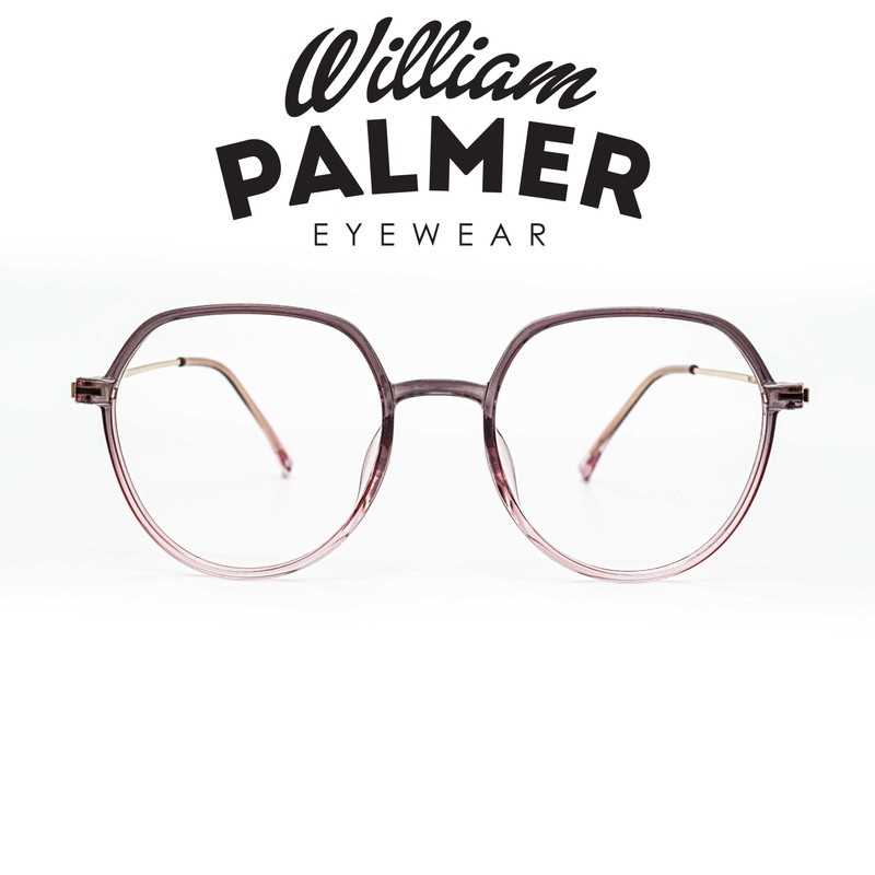 William Palmer Kacamata Pria Wanita Shell 8036 C28 Pink