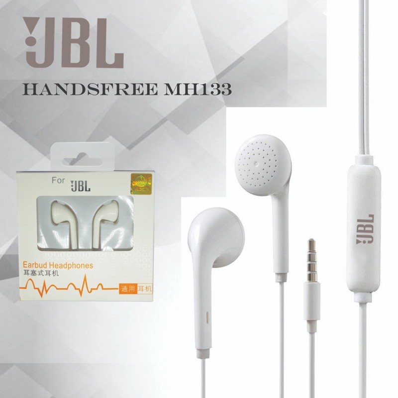 PROMO SULTAN HANDSFREE MH133 EARPHONE MH-133 STEREO ALL BRAND SERIES