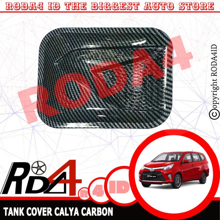 Tank Cover Toyota CALYA Model EVO CARBON