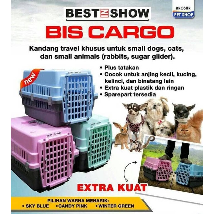 Jual CargoPet Bis Cargo Pet Cargo Dog Carier Kandang Kucing Anjing