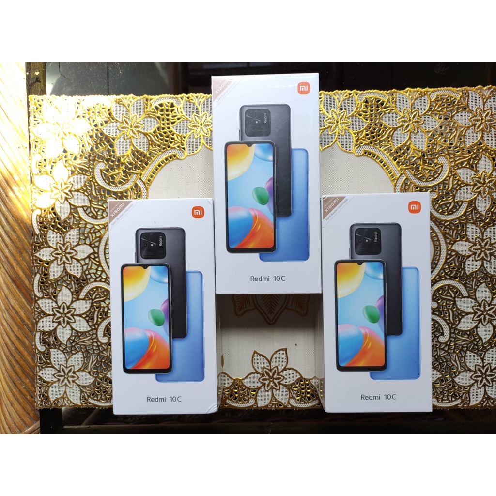 GARANSI RESMI . . .  REDMI 10C RAM 6GB ROM 128GB