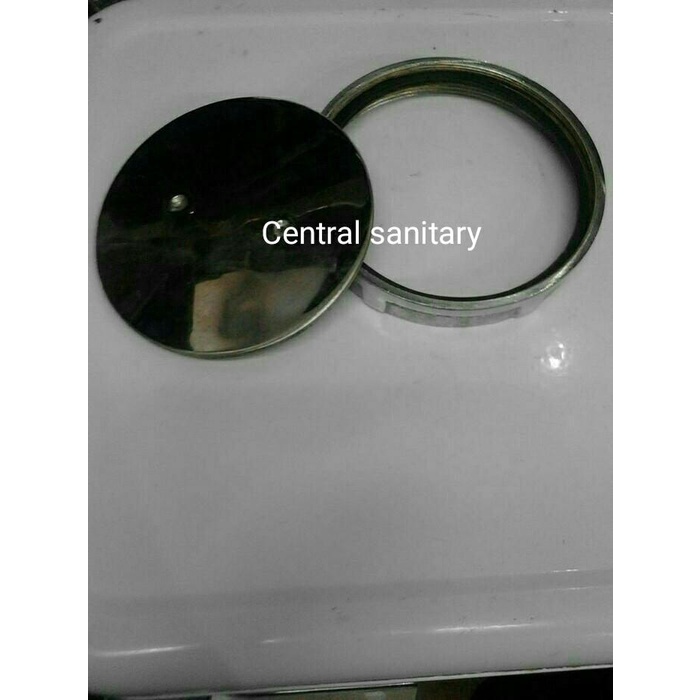 clean out 3 inch/tutup sepiteng 3" stainless toilet kamar mandi