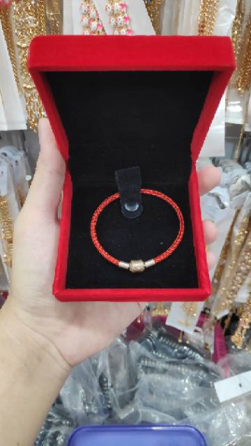 Fourfashion Kotak gelang box perhiasan hardbox bludru