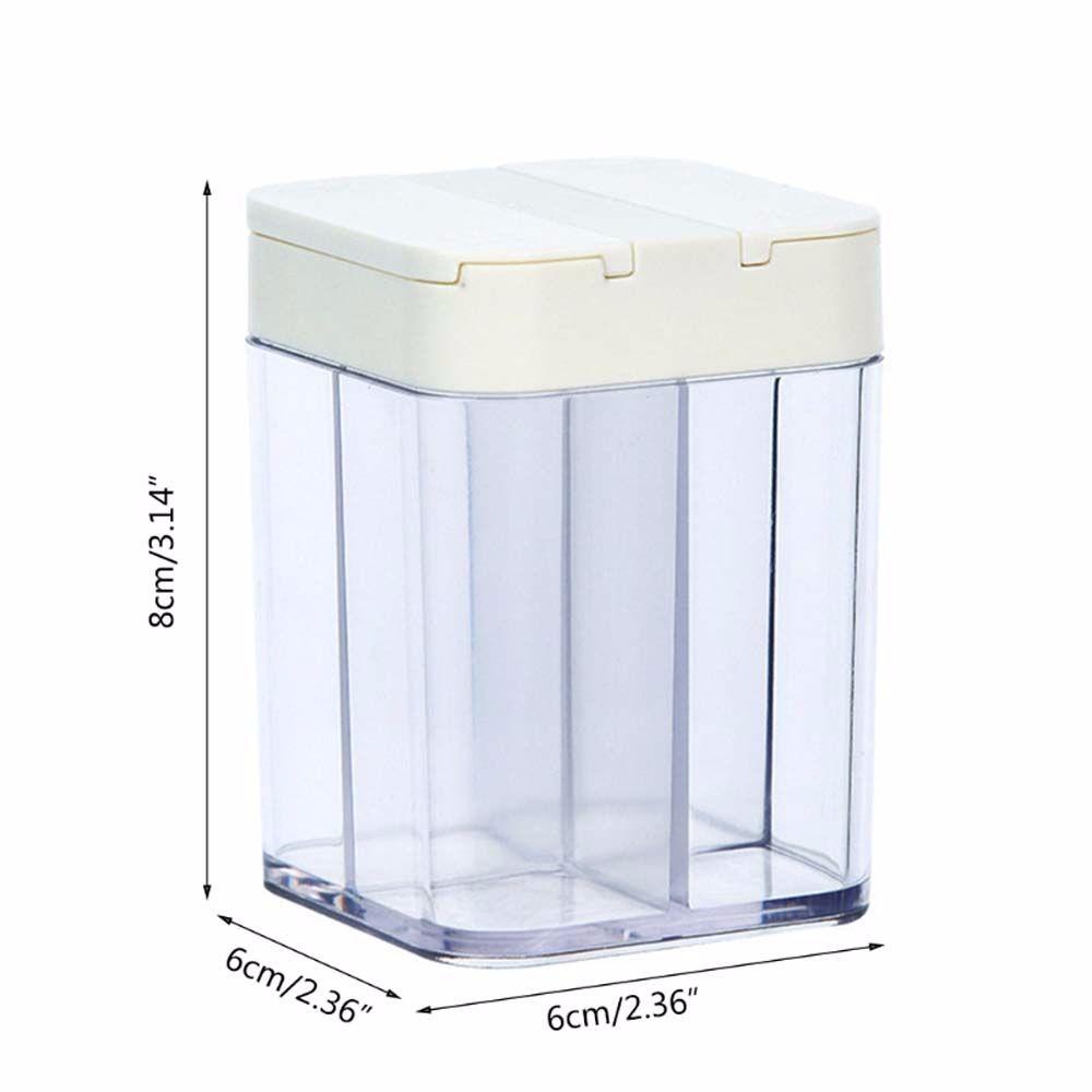 Tempat Bumbu Plastik Transparan Dengan Lubang Adjustable Icing Sugar Botol Bumbu Gadget Dapur