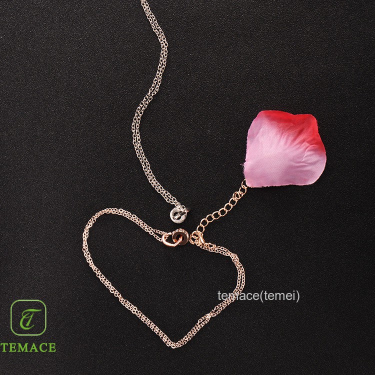 【MHANG】Kalung Wanita Senyum Baru New Smile Lady Necklace Rantai Klavikula Logam Sederhana Berkualitas Tinggi