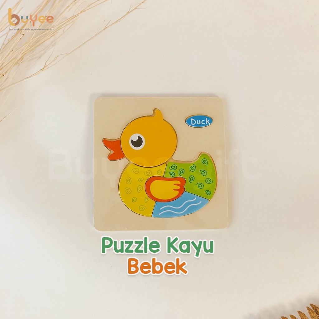 BUYEE GIFT | Puzzle Kayu / Puzzle Anak / Mainan Edukasi Anak / Puzzle cartoon