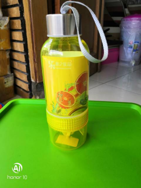 Citrus limon infuse water bottle botol juicer praktis