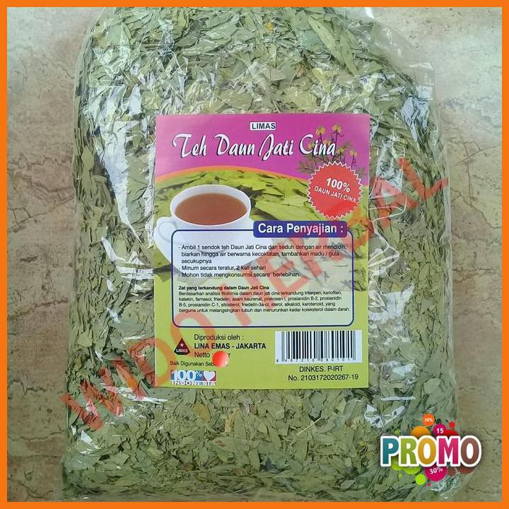 

DISKON - Termurah Teh Pelangsing Daun Jati Cina 500 gr