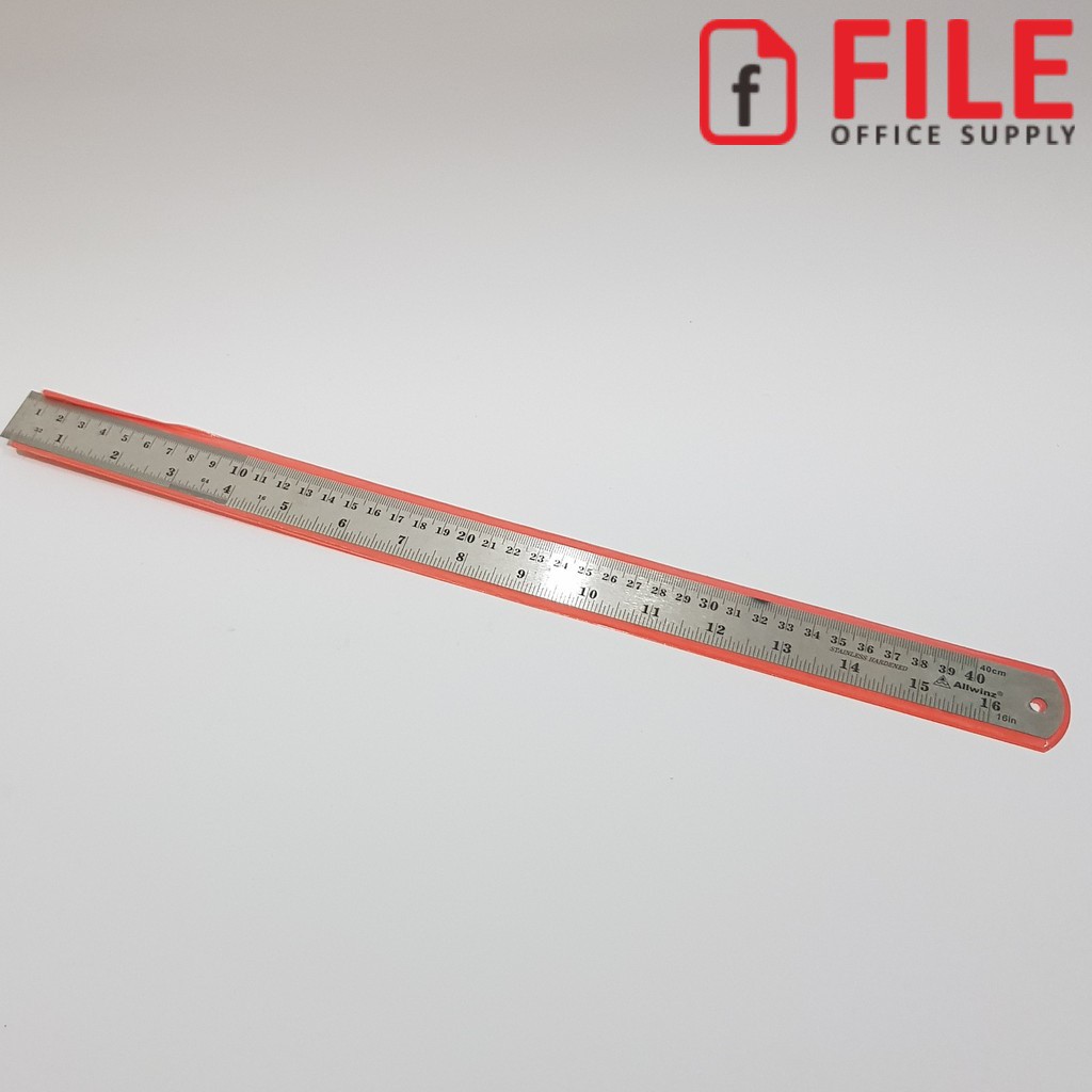 

Penggaris Besi / Stainless Ruler 40cm / 40 cm