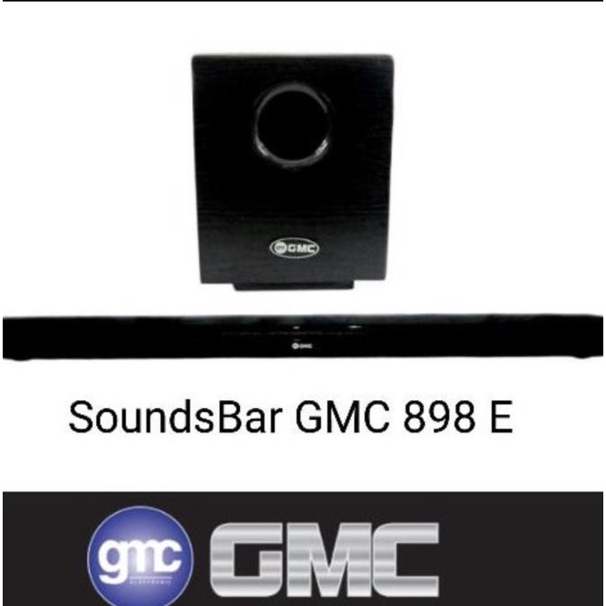 SOUNDBAR GMC 898E EXTRA BOOST#KHUSUS GOJEK#
